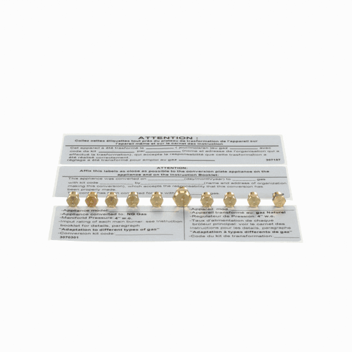 Bertazzoni 910667 Nozzles Kit For Lpg Range 6 Bu