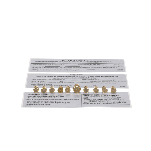 Bertazzoni 910872 Kit Nozzles