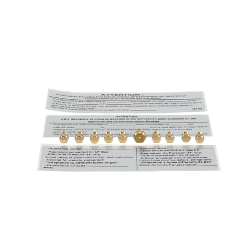 Bertazzoni 910873 Kit Nozzles/ Ng