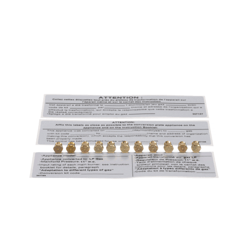 Bertazzoni 910875 Kit Nozzles